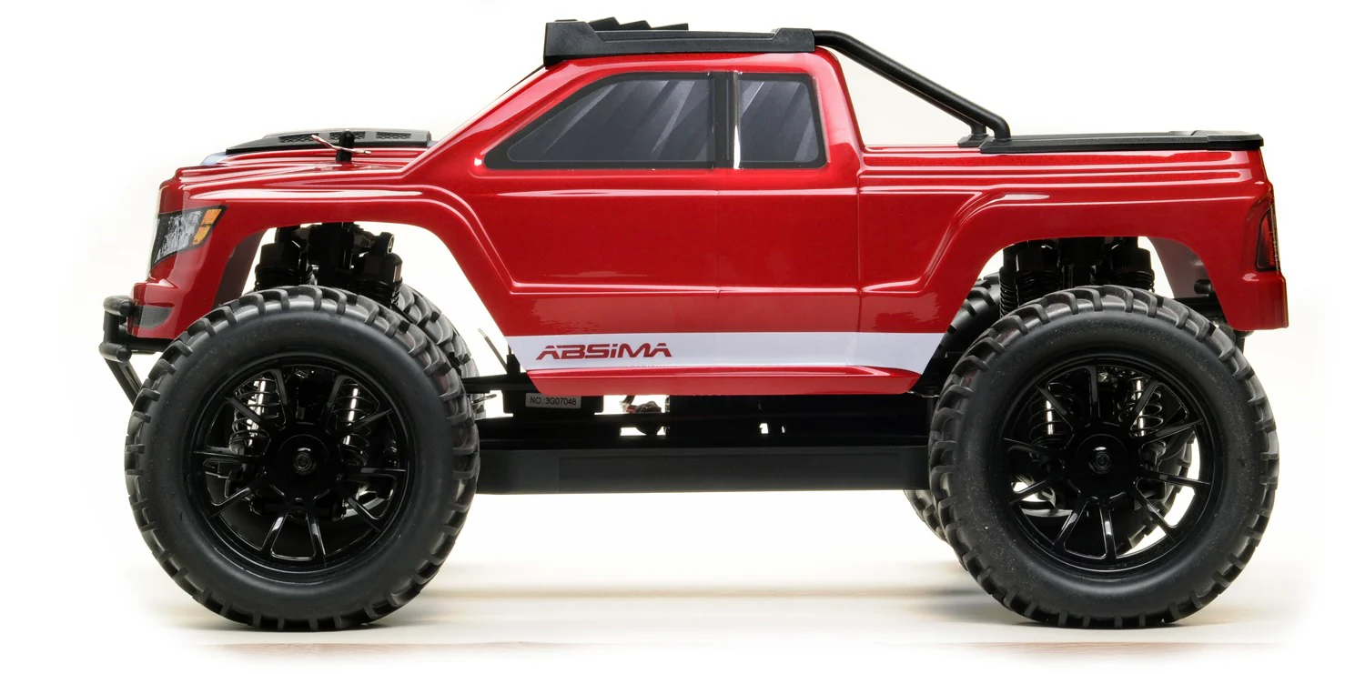 Combo 2S Monster Truck Absima brushless 1/10 EP AMT3.4-V2 BL" RTR - 12244V2 - Image 8
