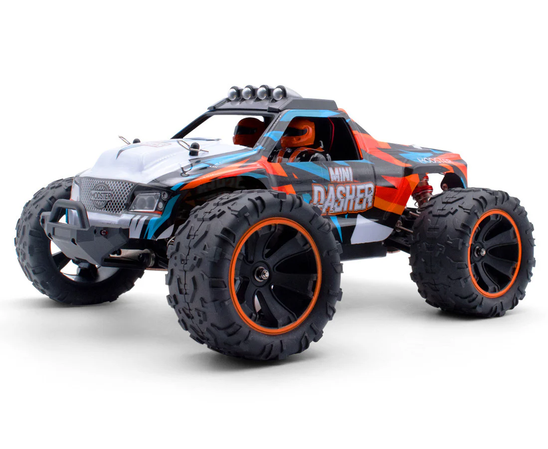 Monster truck Hyper rapide 4WD Mini Dasher - 60km/h 1/14