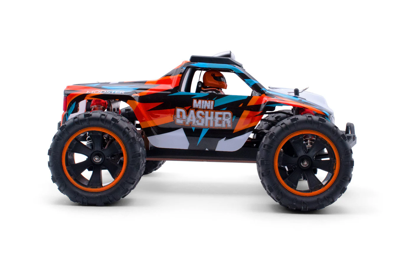 Monster truck Hyper rapide 4WD Mini Dasher - 60km/h 1/14 - Image 5