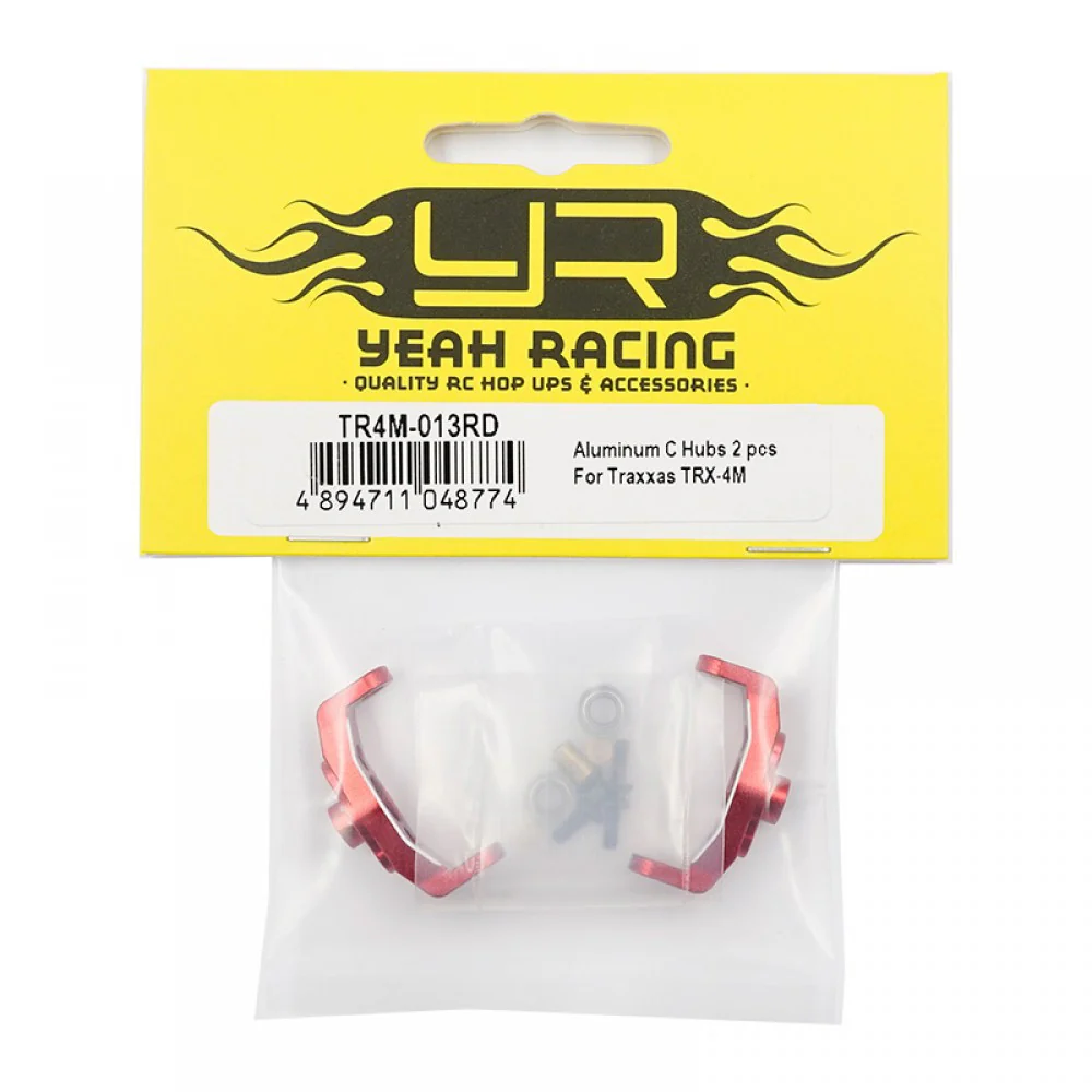 Moyeux C en aluminium 2 pièces pour TRX-4M Yeah Racing - Image 3