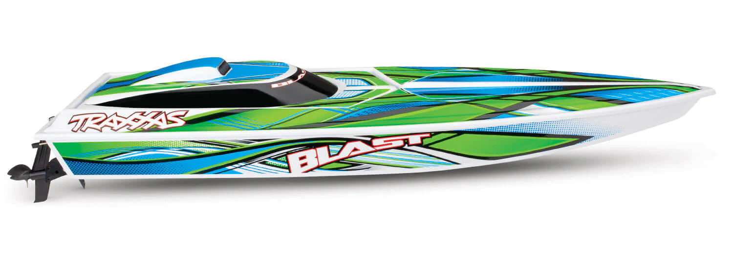 Offshore Traxxas Blast TQ RTR vert 35km/h 38104-8 - Image 3