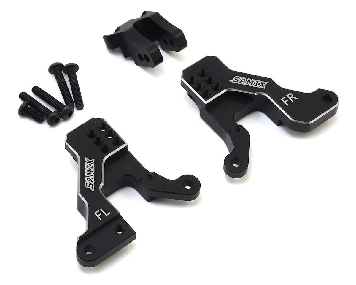 Option TRX4 SAMIX - 2 supports d'amortisseurs avant en laiton Traxxas TRX-4