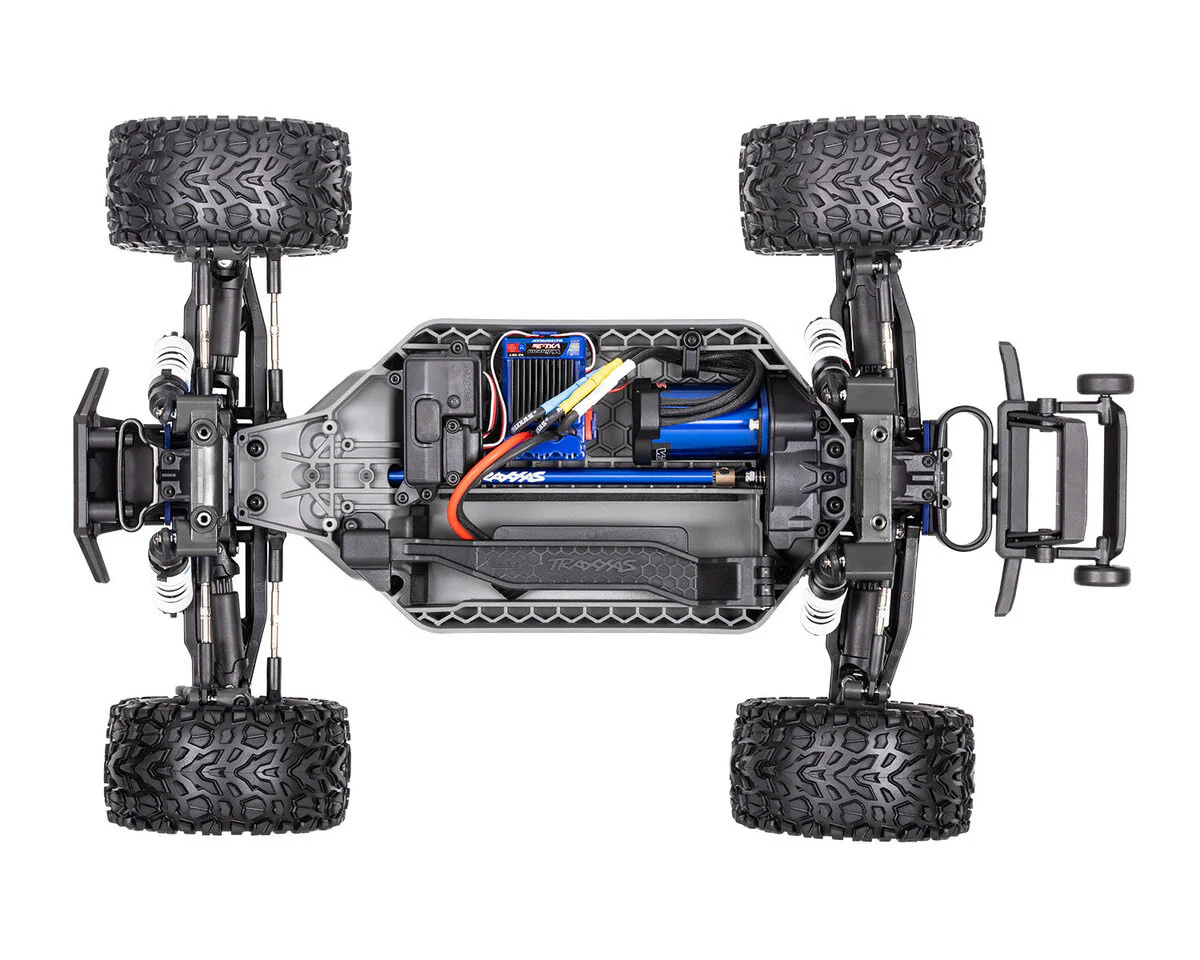 Pack Traxxas Rustler 4x4 HD VXL Brushless 1/10 RTR - 67376-4 orange - Image 2