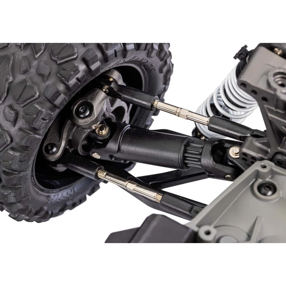 Pack Traxxas Rustler 4x4 HD VXL Brushless 1/10 RTR - 67376-4 rouge - Image 4