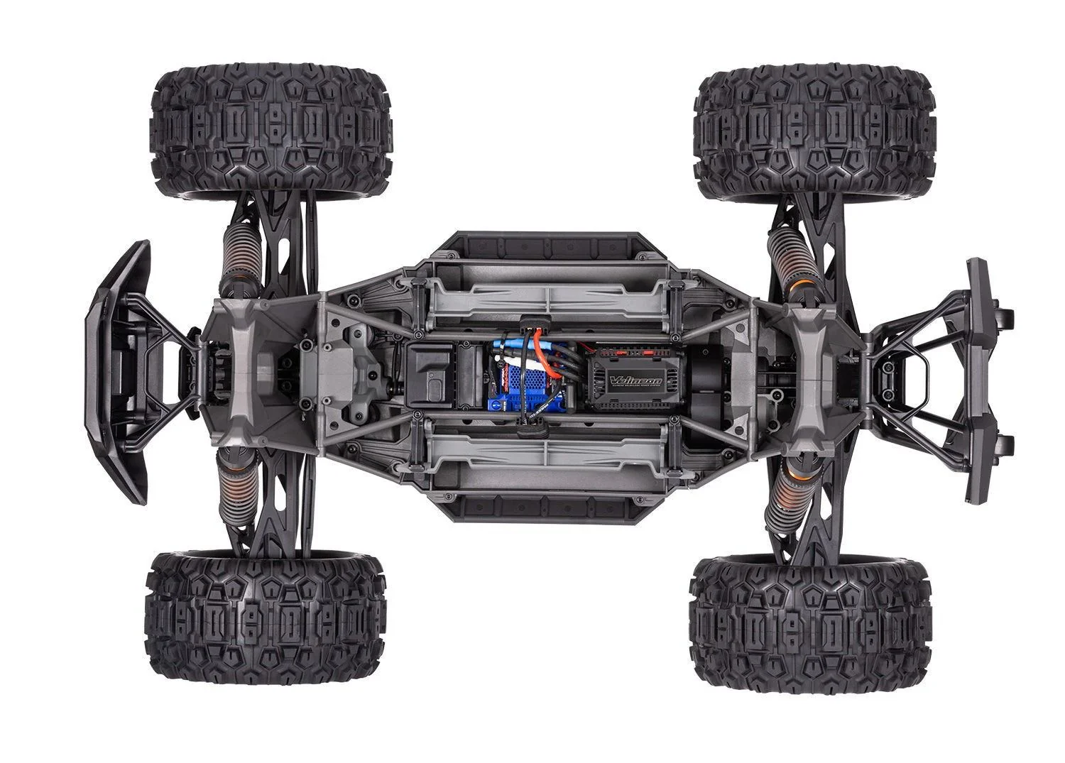 Pack Traxxas XMaxx 4x4 8S Belted bleu RTR 1/6 brushless 77096-4 - Image 5