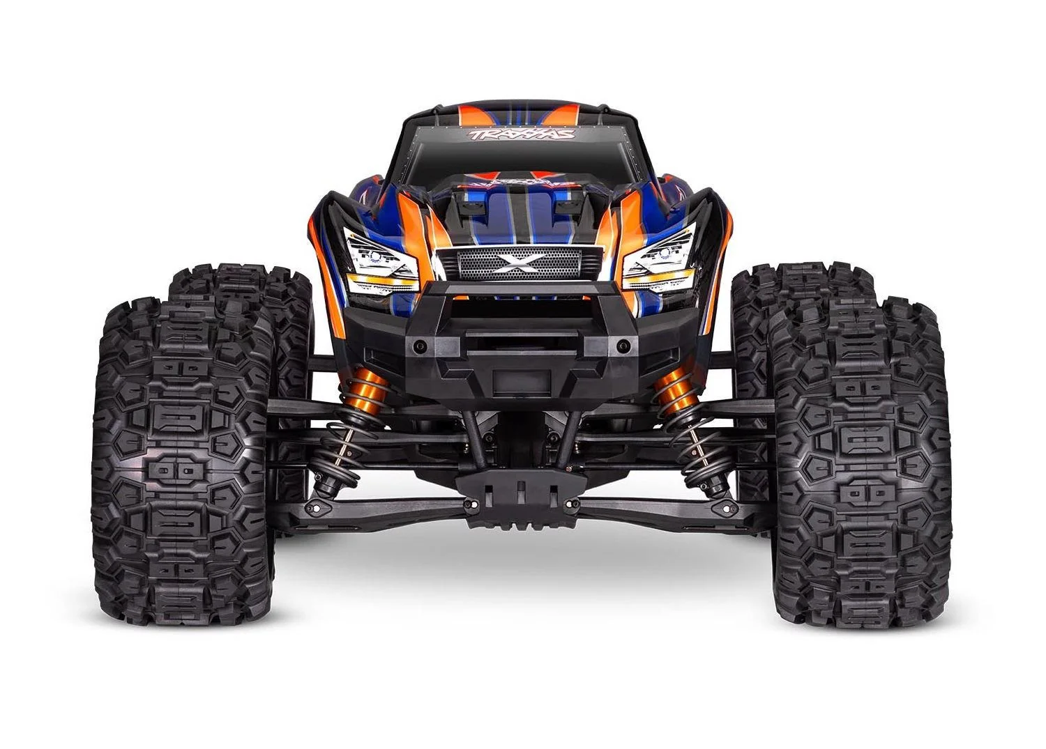 Pack XMaxx Traxxas 8S Belted orange RTR 1/6 brushless 77096-4 - Image 2
