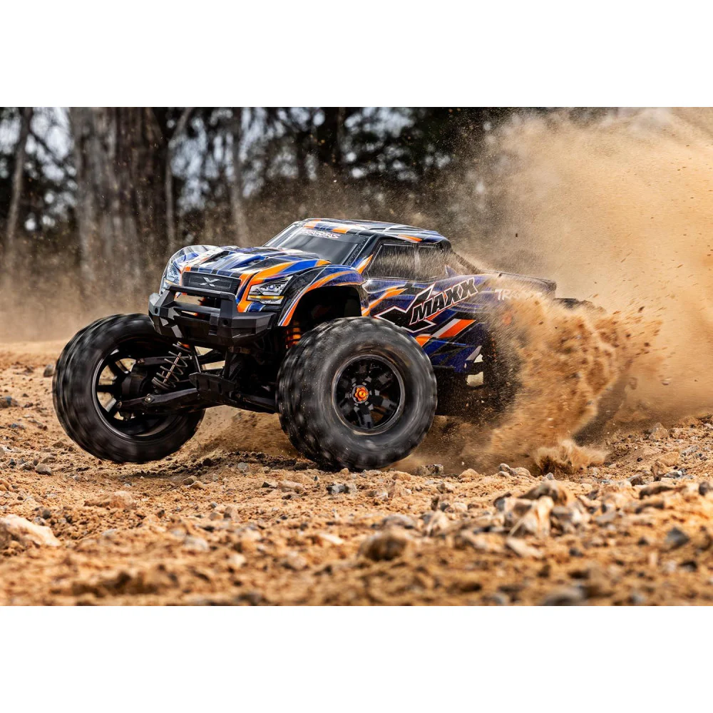 Pack XMaxx Traxxas 8S Belted orange RTR 1/6 brushless 77096-4 - Image 6