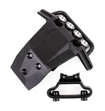 Pare-chocs avant avec Support pour kit leds Rustler 4X4 Traxxas 6736X
