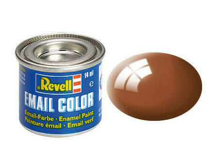 Peinture Brun brillant - Revell 32180 - RAL 8003 (N°80)