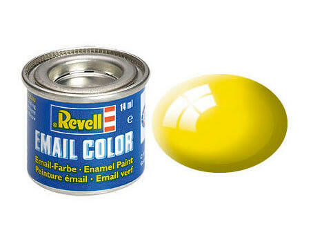 Peinture Jaune brillant - Revell 32112 - RAL 1018 (N°12)
