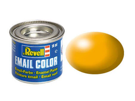 Peinture Jaune satiné - Revell 32310 - RAL 1028 (N°310)