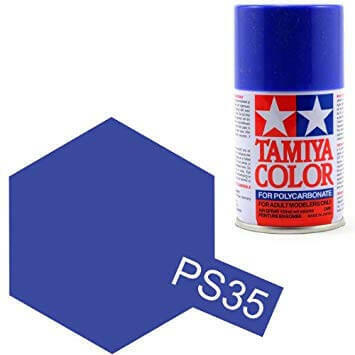 Peinture Lexan PS35 bleu violet - Tamiya 86035