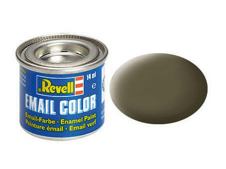 Peinture Vert otan mat - Revell 32146 - RAL 7013 (N°46)
