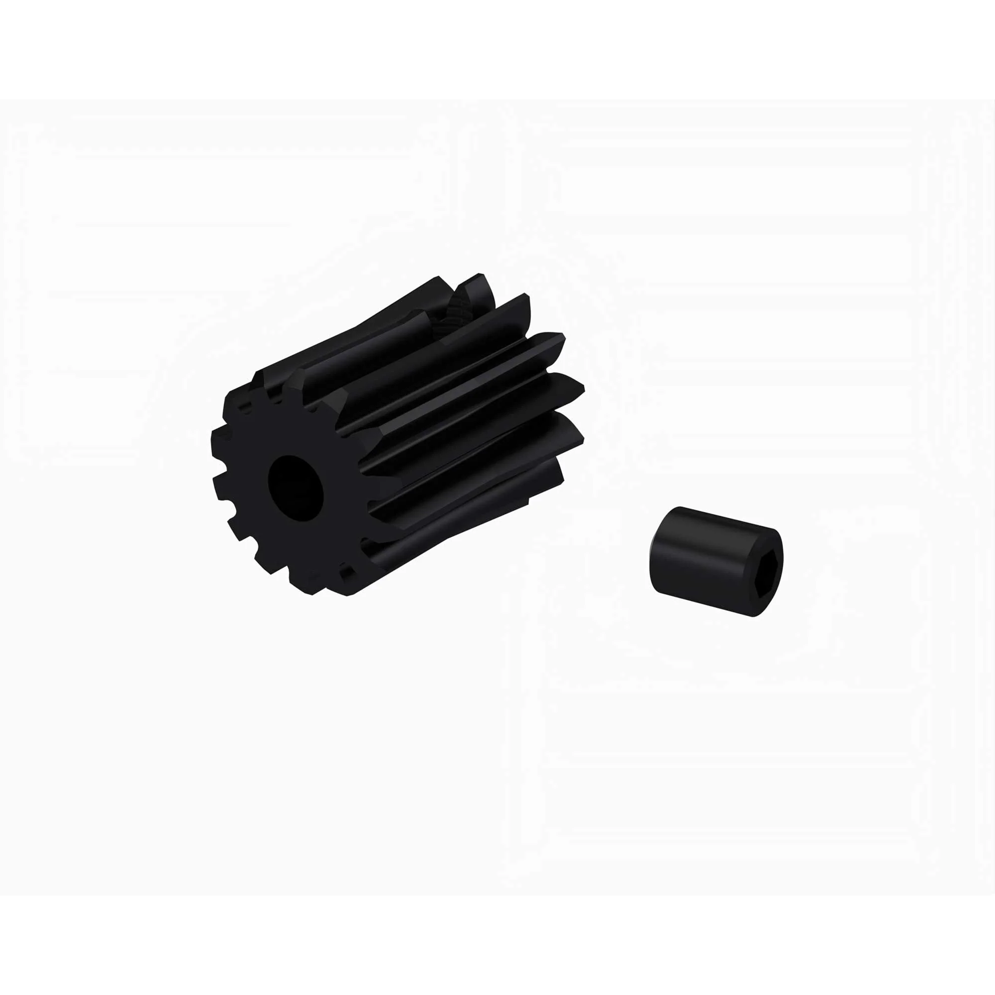Pignon 14T MOD 0,5 CNC Alésage 2,3 mm Arrma GROM - ARA-2629