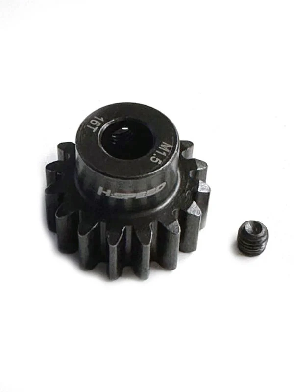 Pignon acier 16 dents M1,5 alésage 8mm