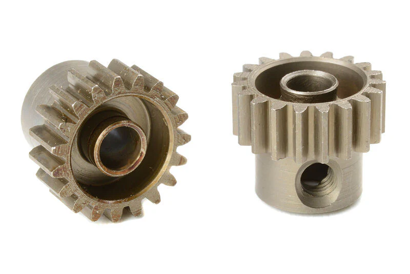 Pignon moteur 48 DP - Court - Acier trempé - 19 dents - 3,17 mm