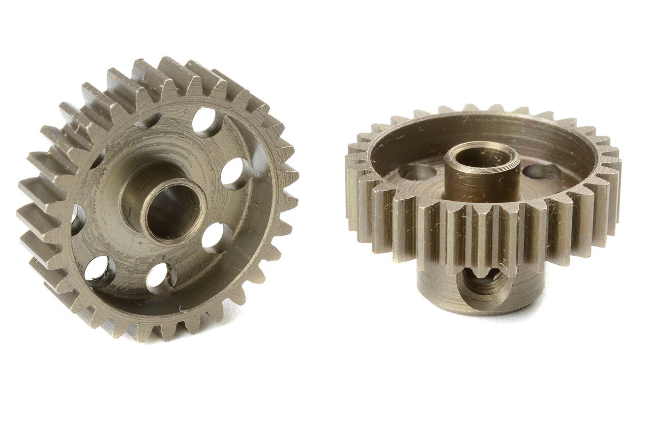 Pignon moteur 48 DP - Court - Acier trempé - 29 dents - 3,17 mm