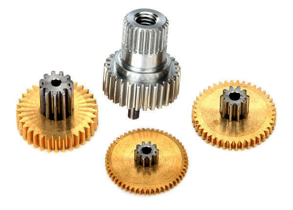 Pignons de servos métal (pour servo étanche 2080/2080X) - Traxxas 2082X