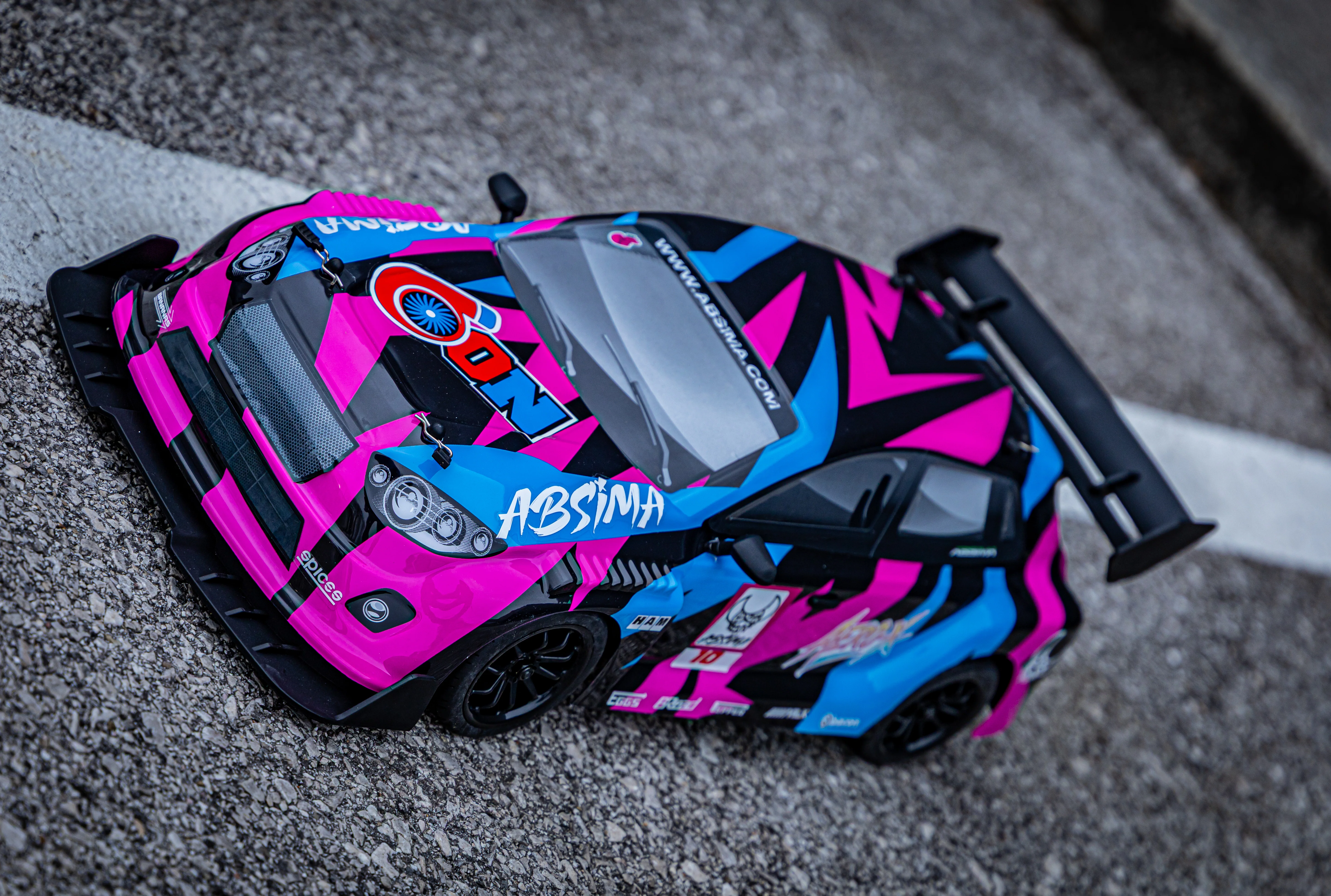 Piste Absima 1/10 "Aéro-X" brushless 4WD RTR 12231 version Pack lipo 2S - Image 4