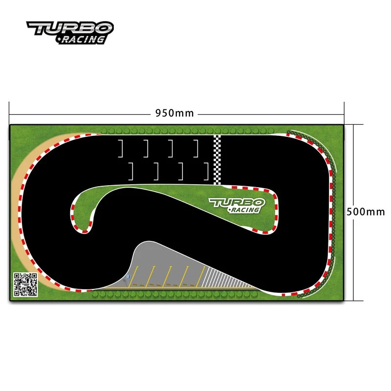 Piste pour Turbo Racing Micro Rally (50x95 cm) - TB-760101