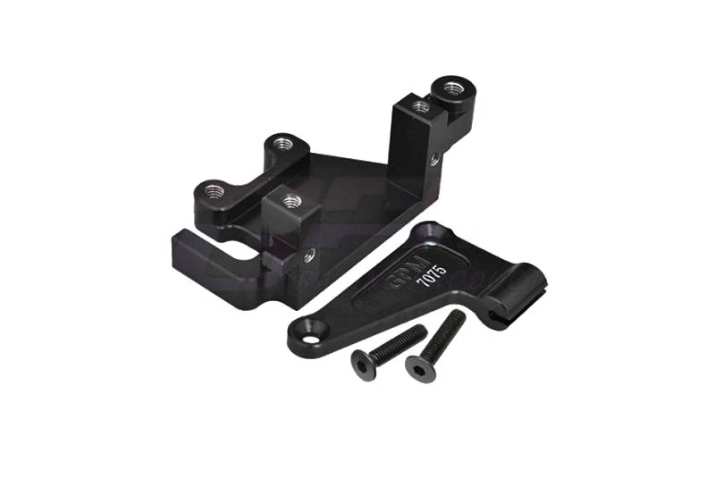 Plaque de montage électronique alu noire GPM pour Moto Losi MX - GPMMX034BK