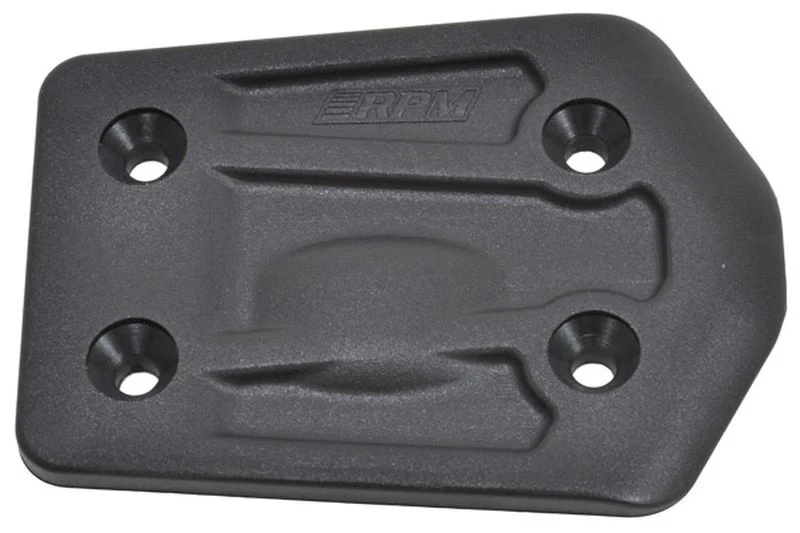 Plaque de protection arrière noire modèles ARRMA 1/8 et 1/10 RPM81442