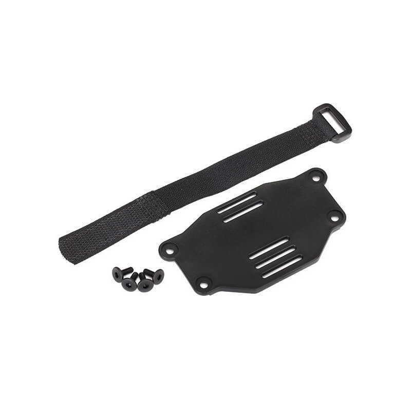 Plaque et Sangle de batterie TRX-4 - Traxxas 8223