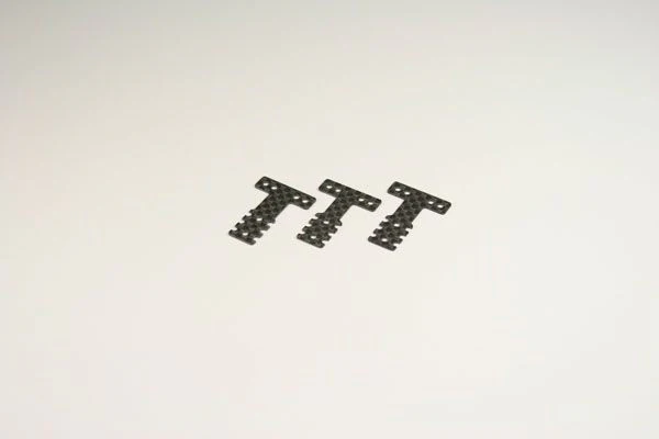 Platine de suspension Carbone (T) Mini-Z MR03 MM-LM (3) - K.MZW403