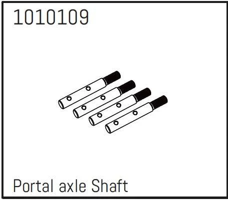 Portal Axle Shafts - PRO Crawler 1:18 (4)
