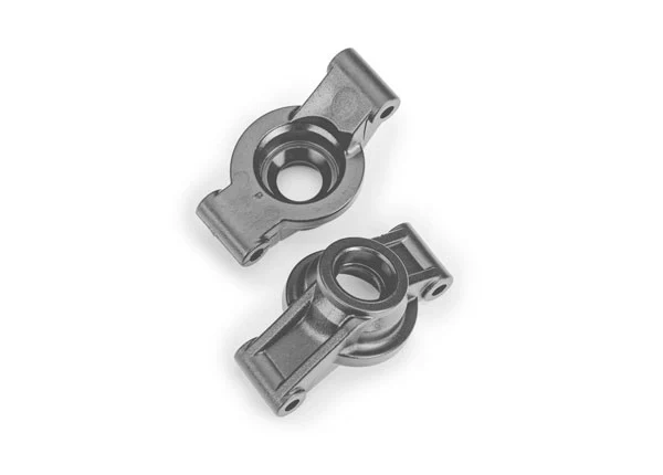 Porte-fusées d'essieu gris (paire) Mini Maxx - Traxxas 10752-GRAY