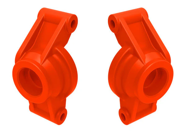 Porte-fusées d'essieu rouge (paire) Mini Maxx - Traxxas 10752-RED