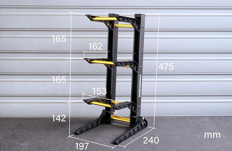 Présentoir Koswork Rack pour 3 modèles (200x240x475mm) KOS50743 - Image 3