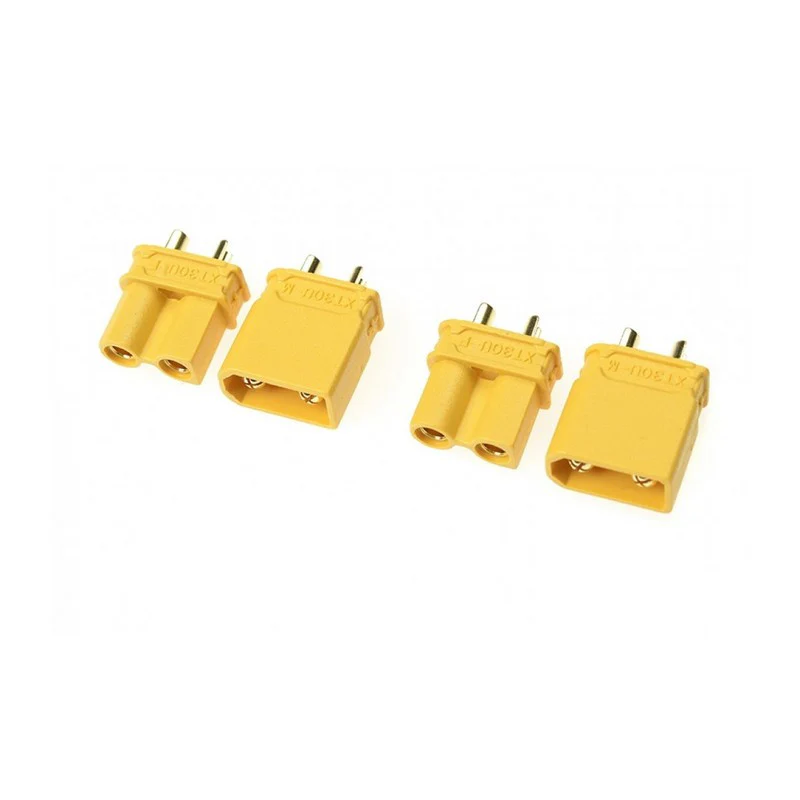 Prises XT30 mâle + Femelle (2 paires)