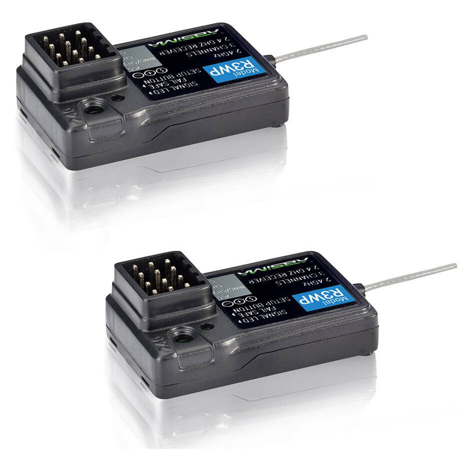 Radio 3 voies absima CR3P + 2 recepteurs 2.4ghz waterproof - 2000102 - Image 3