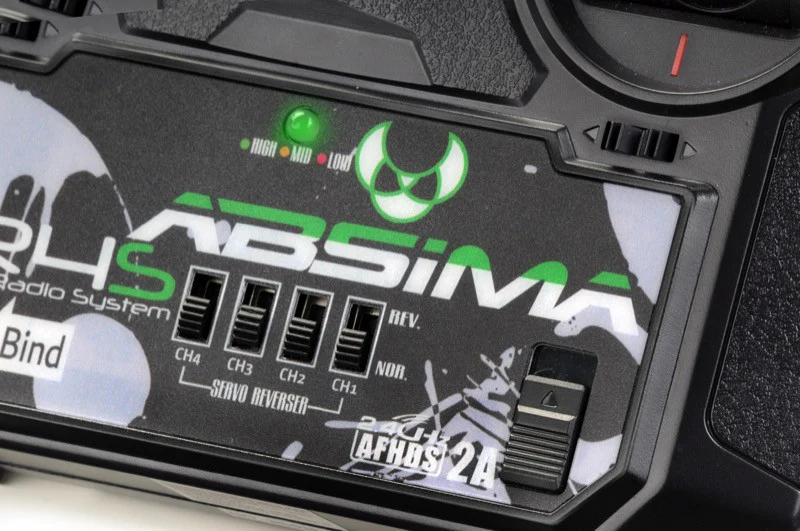 Radio 4 voies SR4S" Stick 2.4GHz avec récepteur pour Voitures RC - Image 5