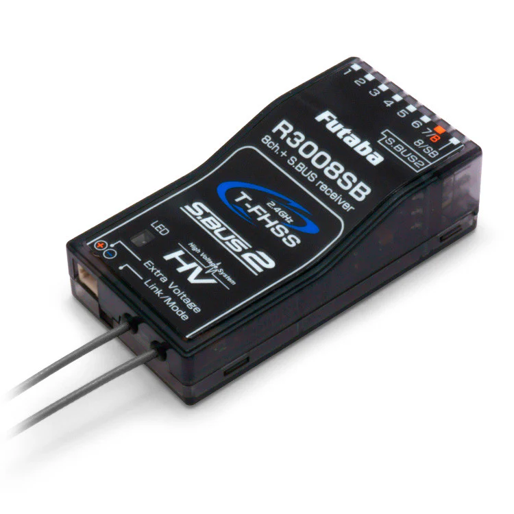 Futaba T10J Télécommande 10 voies mode 1 écran 2.4GHz + récepteur T-FHSS Air R3008SB - Image 4