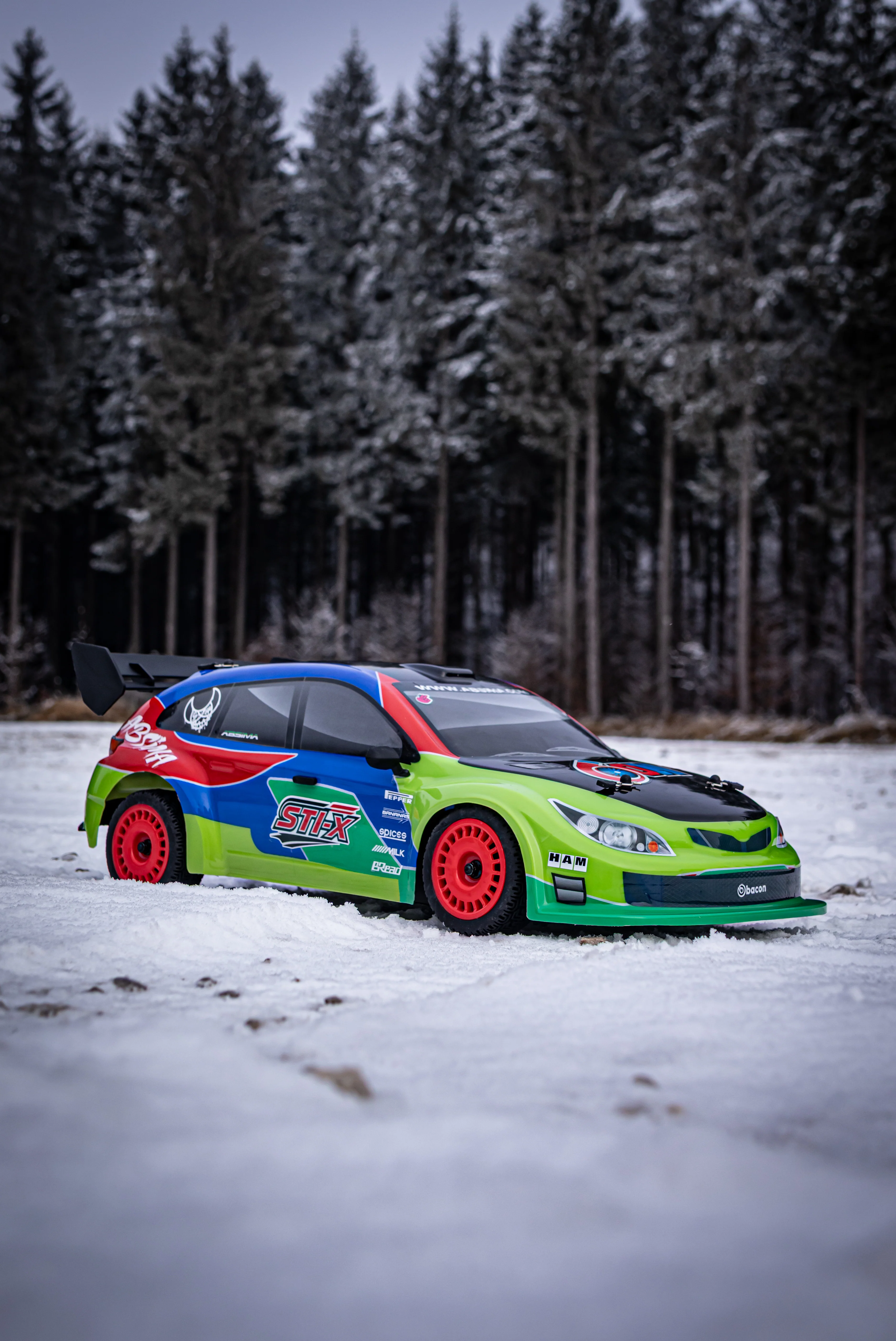 Rallye Absima 1/10 "STi-X" brushless 4WD RTR 12234 - Image 18