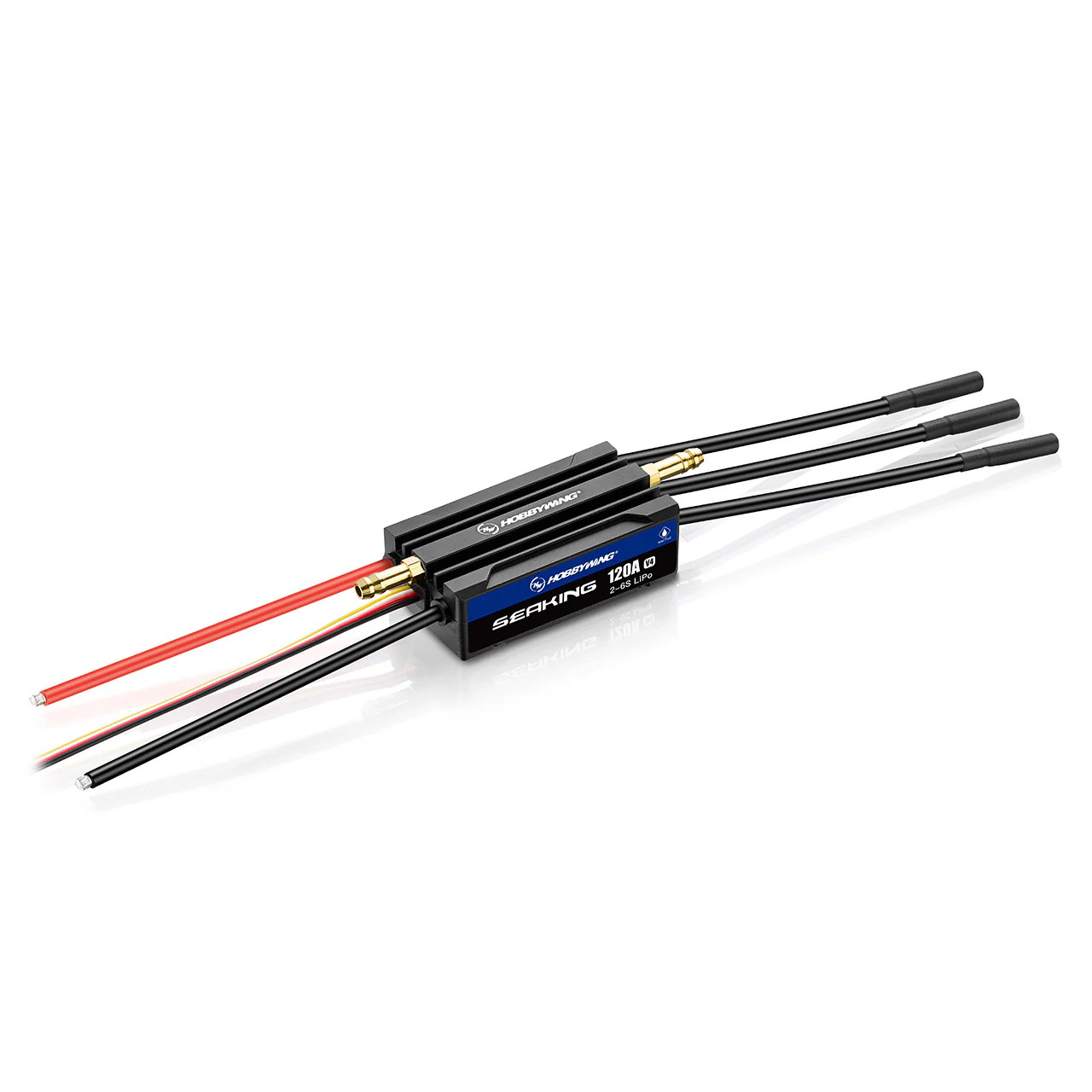 Régulateur de bateau Hobbywing Seaking 120A HW30302363 V4 (2-6s LiPo) - Image 5