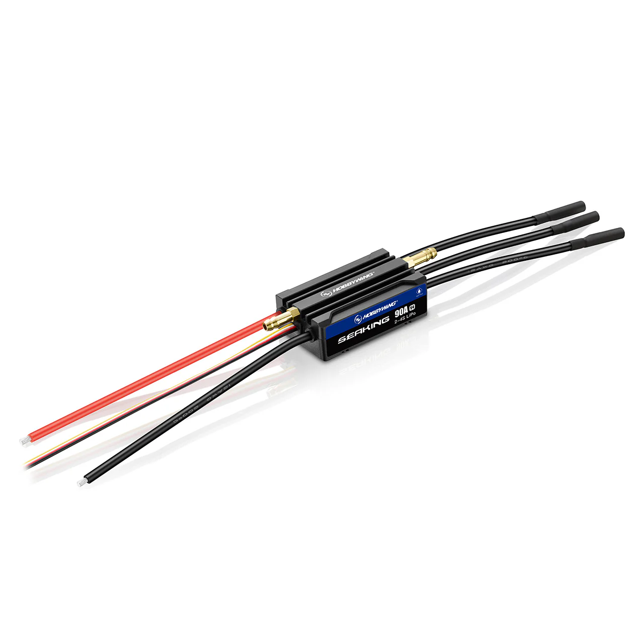 Régulateur de bateau Hobbywing Seaking 90A HW30302362 V4 (2-4s LiPo) - Image 4