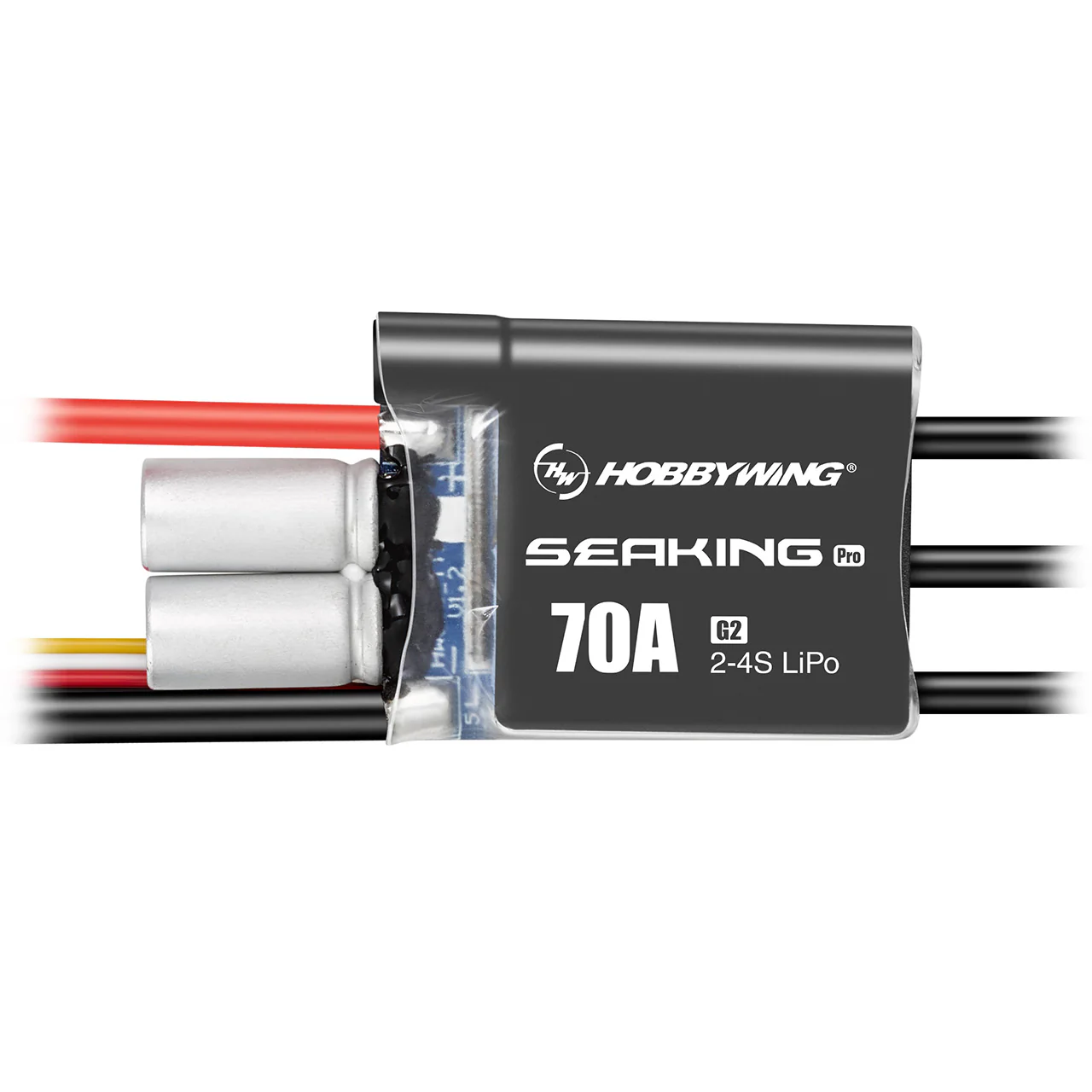 Régulateur de bateau Hobbywing Seaking Pro-70A G2 (2-4s LiPo) HW30302560 - Image 3