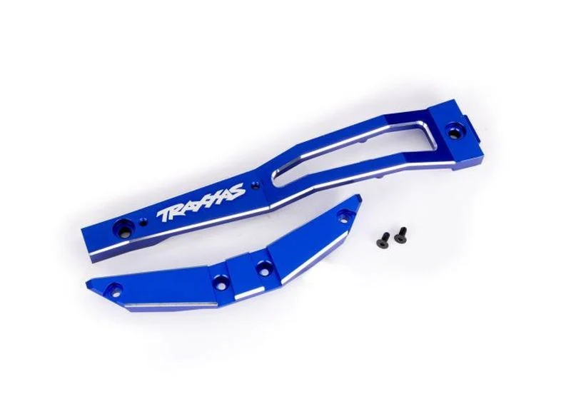 Renfort de chassis alu bleu Maxx Slash Traxxas - 10221