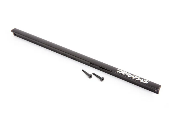 Renfort de chassis cardan central alu noir Traxxas sledge 9523