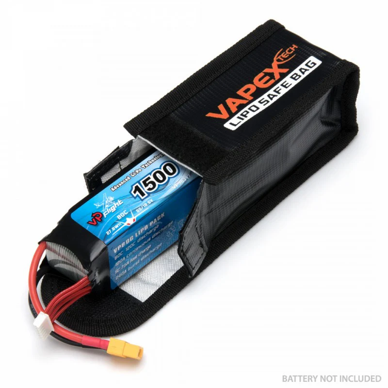 Sac de charge pour Batterie Lipo - 125x64x50mm - Safe lipo bag - Image 13