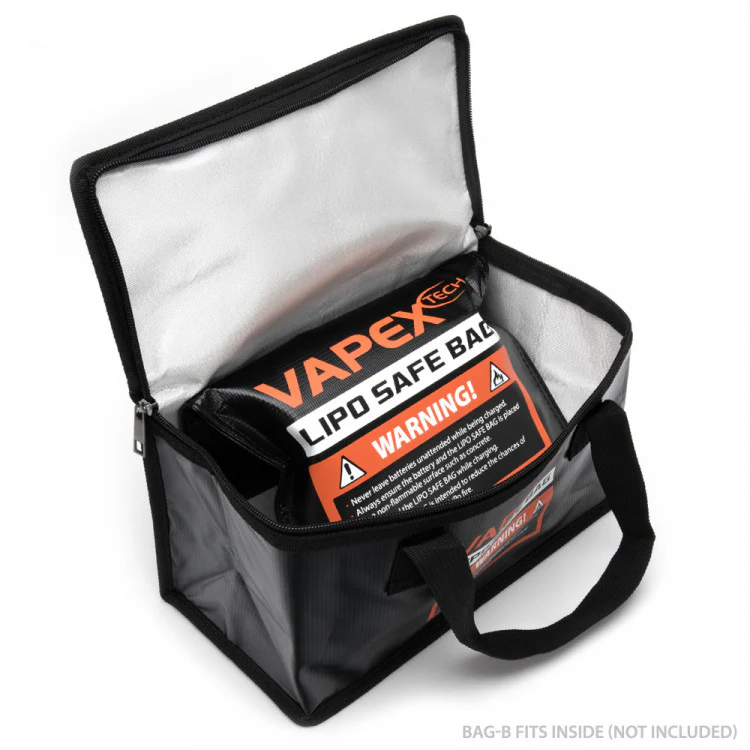 Sac de charge pour Batterie Lipo - 260x130x150mm - Safe lipo bag - Image 3