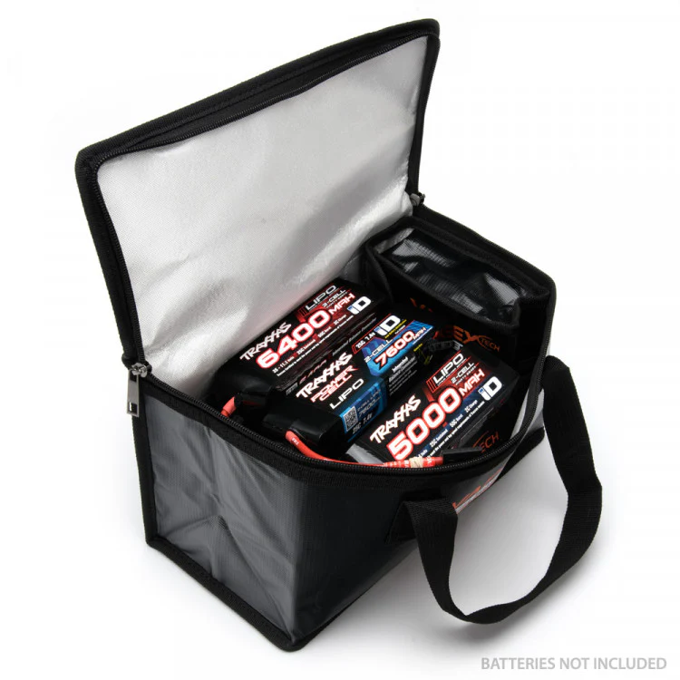 Sac de charge pour Batterie Lipo - 260x130x150mm - Safe lipo bag - Image 4