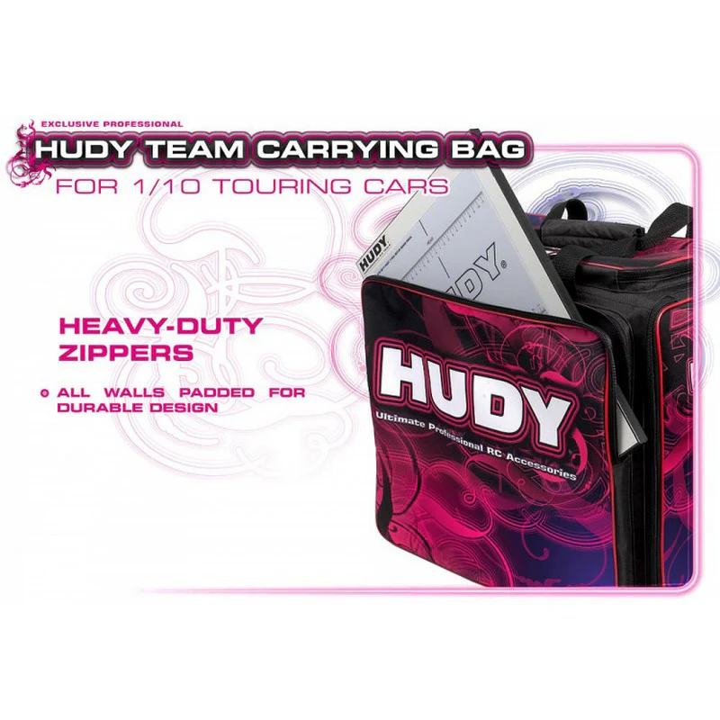 Sac de transport Hudy pour voiture 1/10 V3" - Hudy - 199100" - Image 6