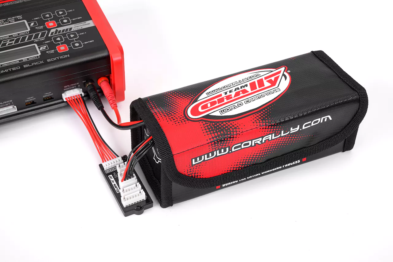 Sac Lipo Safe pour 2 batteries 2S à boîtier rigide Corally - C-90248 - Image 5