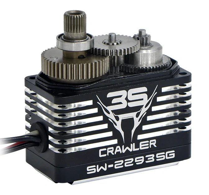 Servo crawler Savox SW-2293SG 75 kg 3S alu brushless, engrenages en acier - Image 3