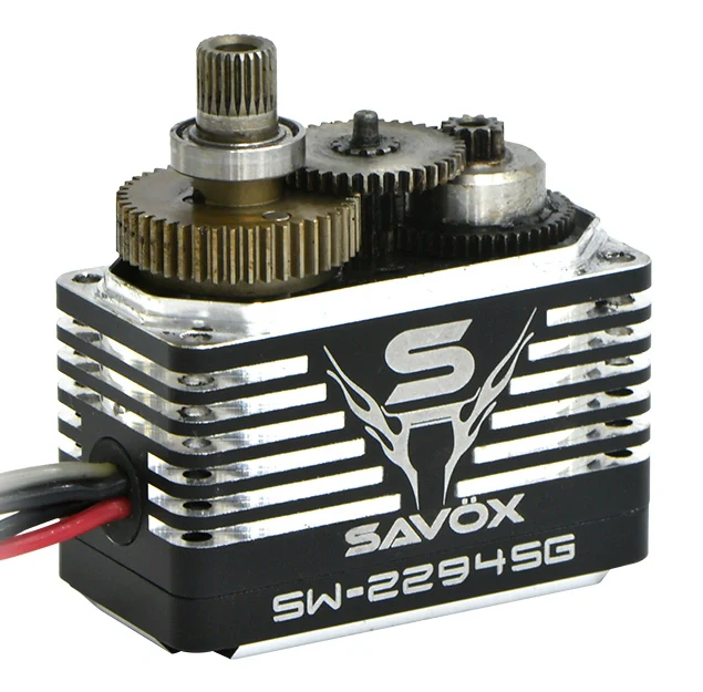 Servo crawler Savox SW-2294SG 75 kg 4S alu brushless, engrenages en acier - Image 3