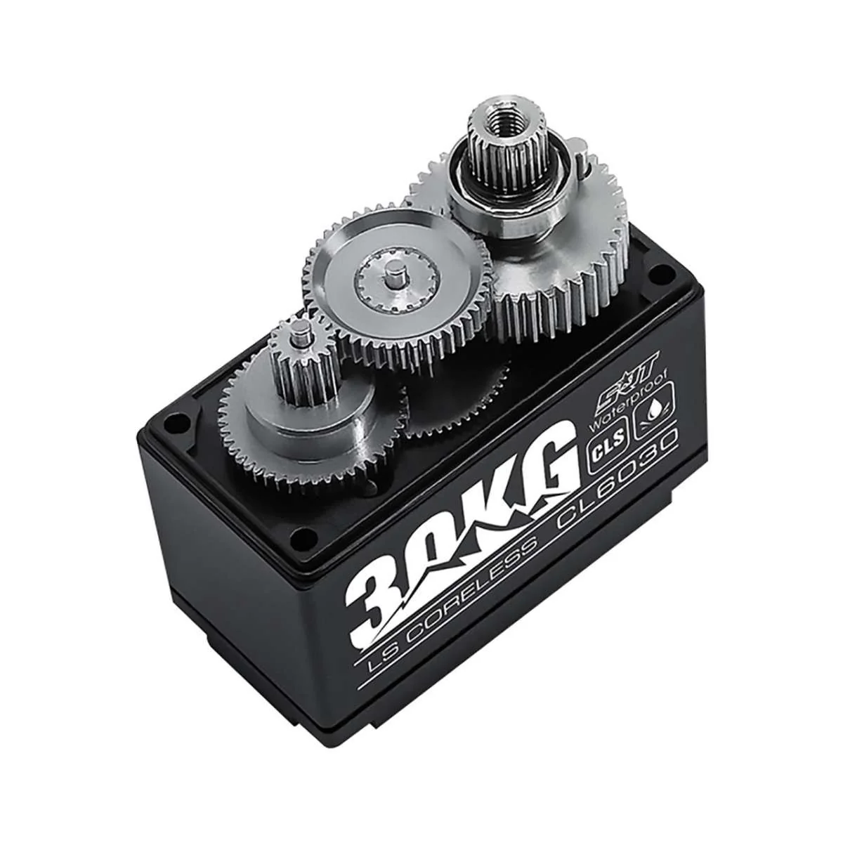 Servo de direction Coreless HV Couple élevé étanche 30,0 kg/0,11 s à 7,4 V - Image 2
